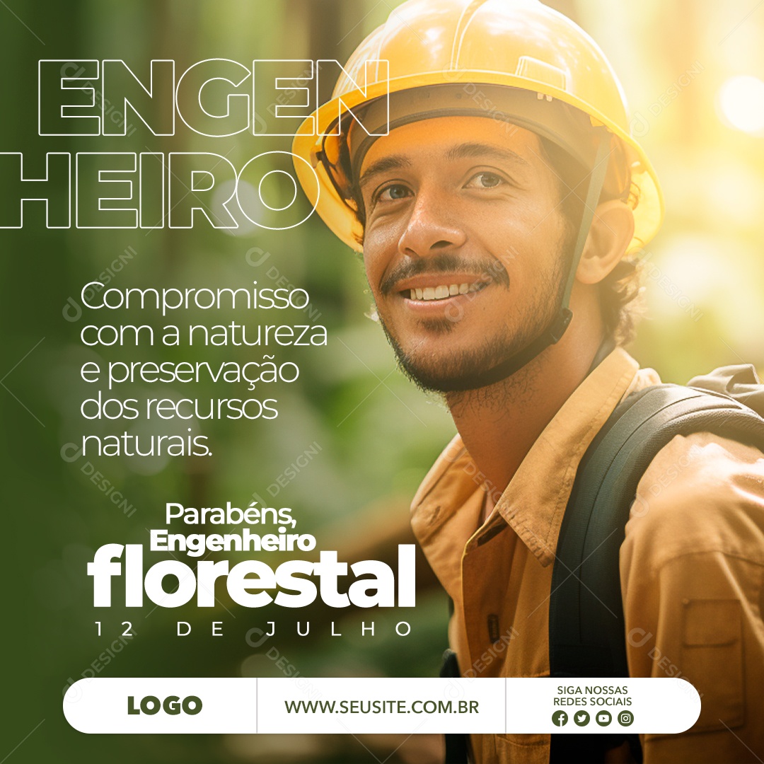 Social Media 12 De Julho Engenheiro Florestal PNG