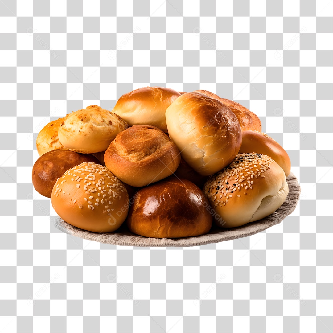 Pães Assados Para Lanche PNG Transparente