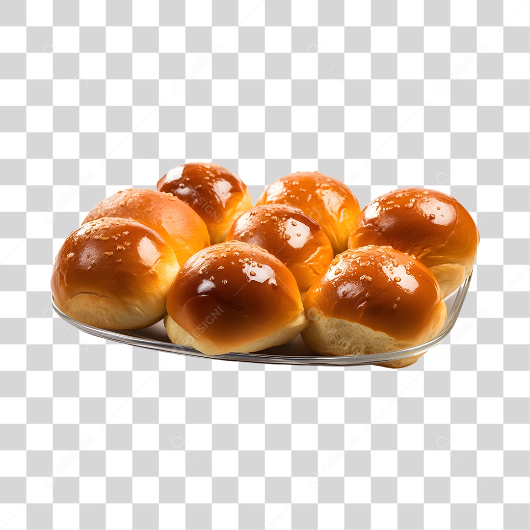Pães Assados Para Lanche PNG Transparente