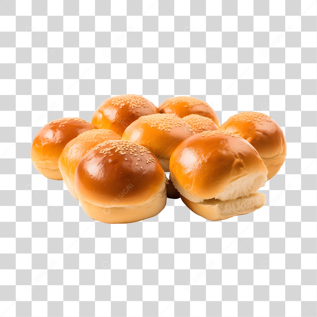 Pães Assados Para Lanche PNG Transparente