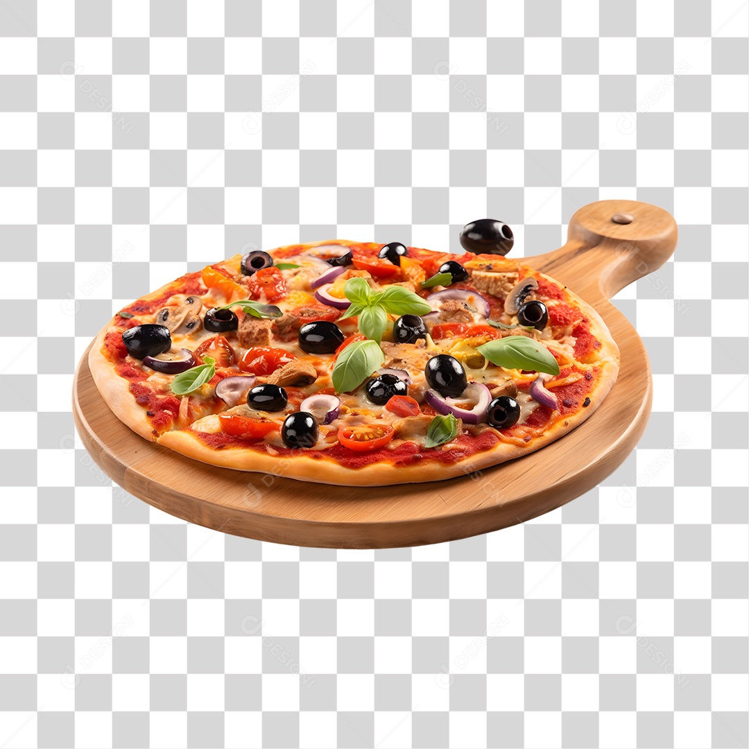 Pizza Vários Sabores  PNG Transparente