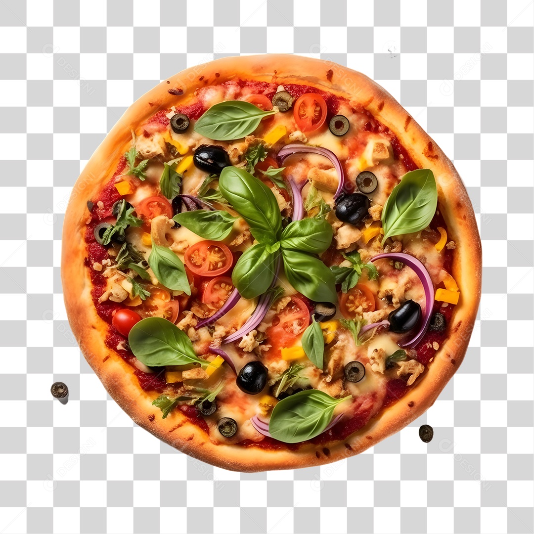 Pizza Vários Sabores  PNG Transparente