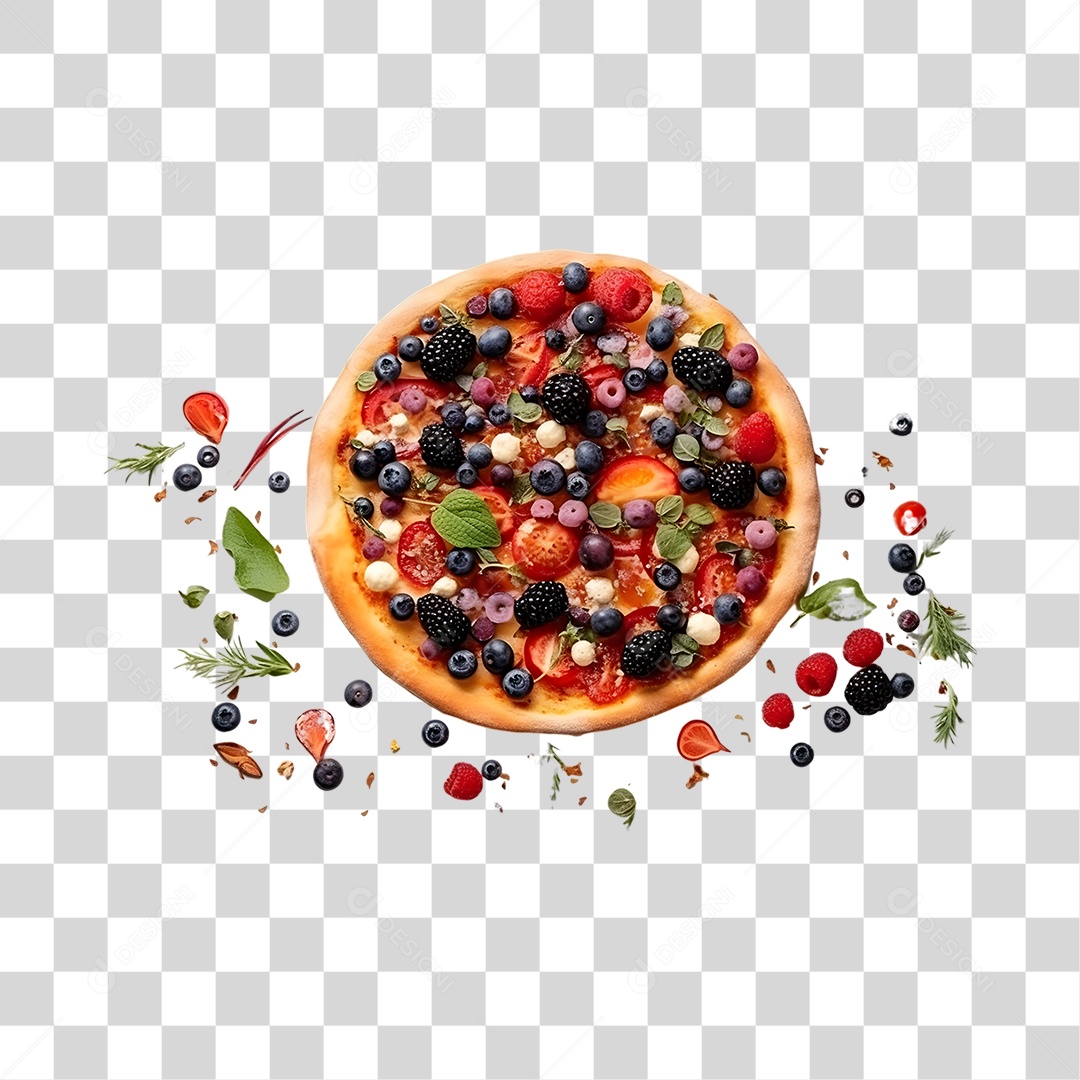 Pizza Vários Sabores  PNG Transparente