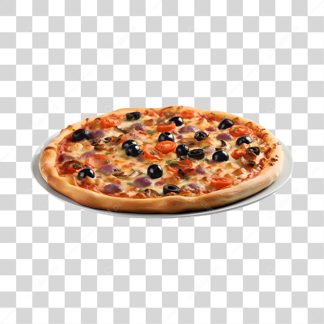 Pizza Vários Sabores  PNG Transparente