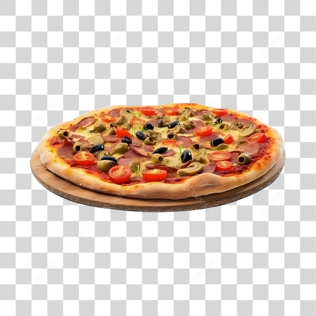 Pizza Vários Sabores  PNG Transparente