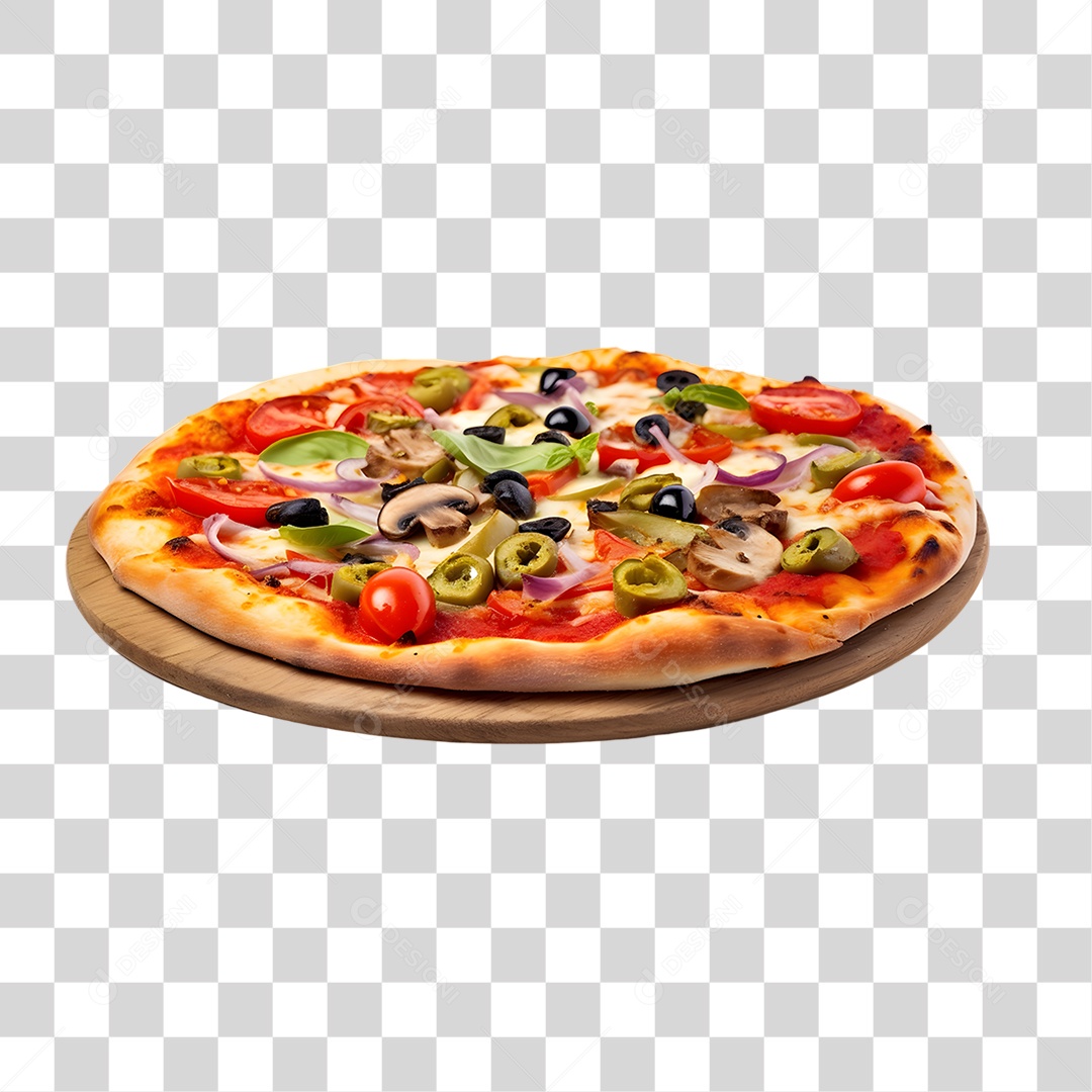 Pizza Vários Sabores  PNG Transparente