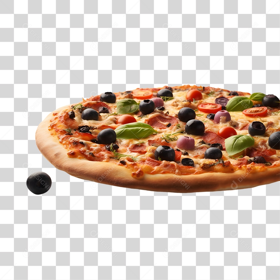 Pizza Vários Sabores  PNG Transparente