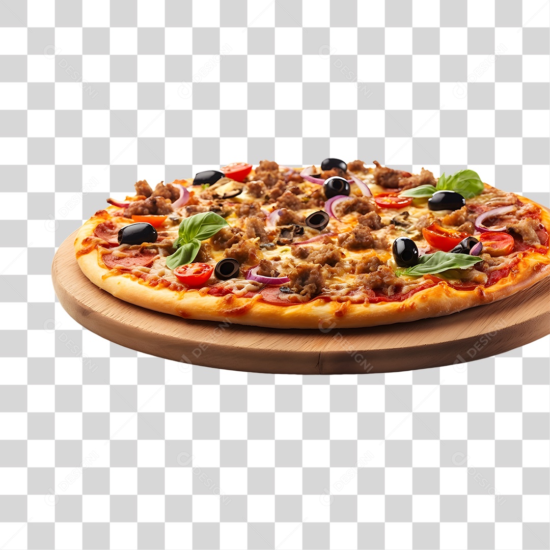 Pizza Vários Sabores  PNG Transparente