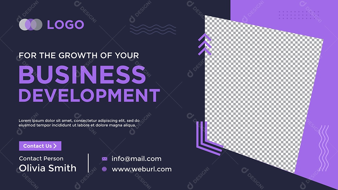 Banner Desenvolva Seu Negócio Social Media PSD Editável