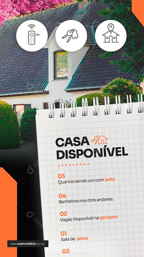 Story Novidade Da Semana Imobiliária Social Media PSD Editável