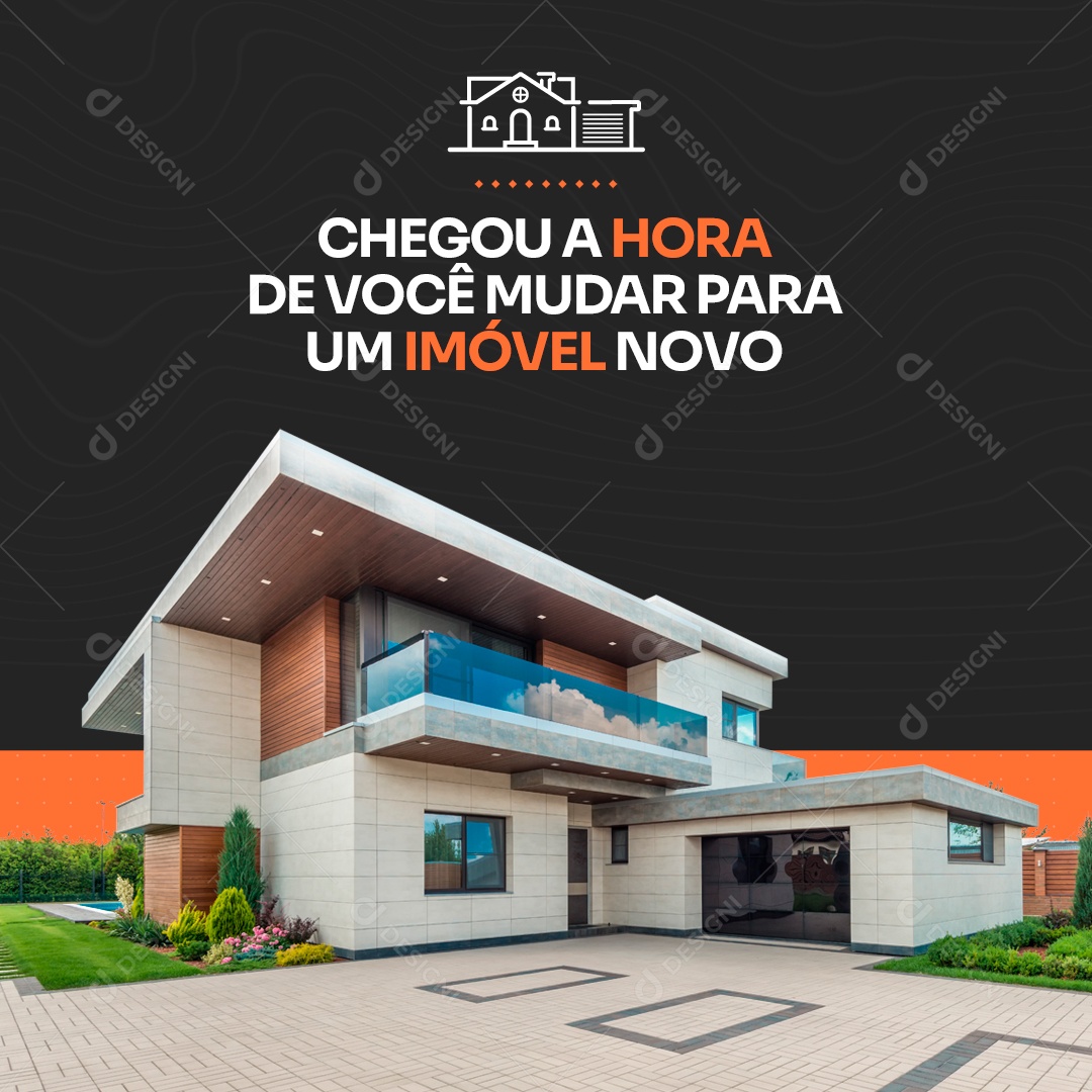 Novidade Da Semana Imobiliária Social Media PSD Editável