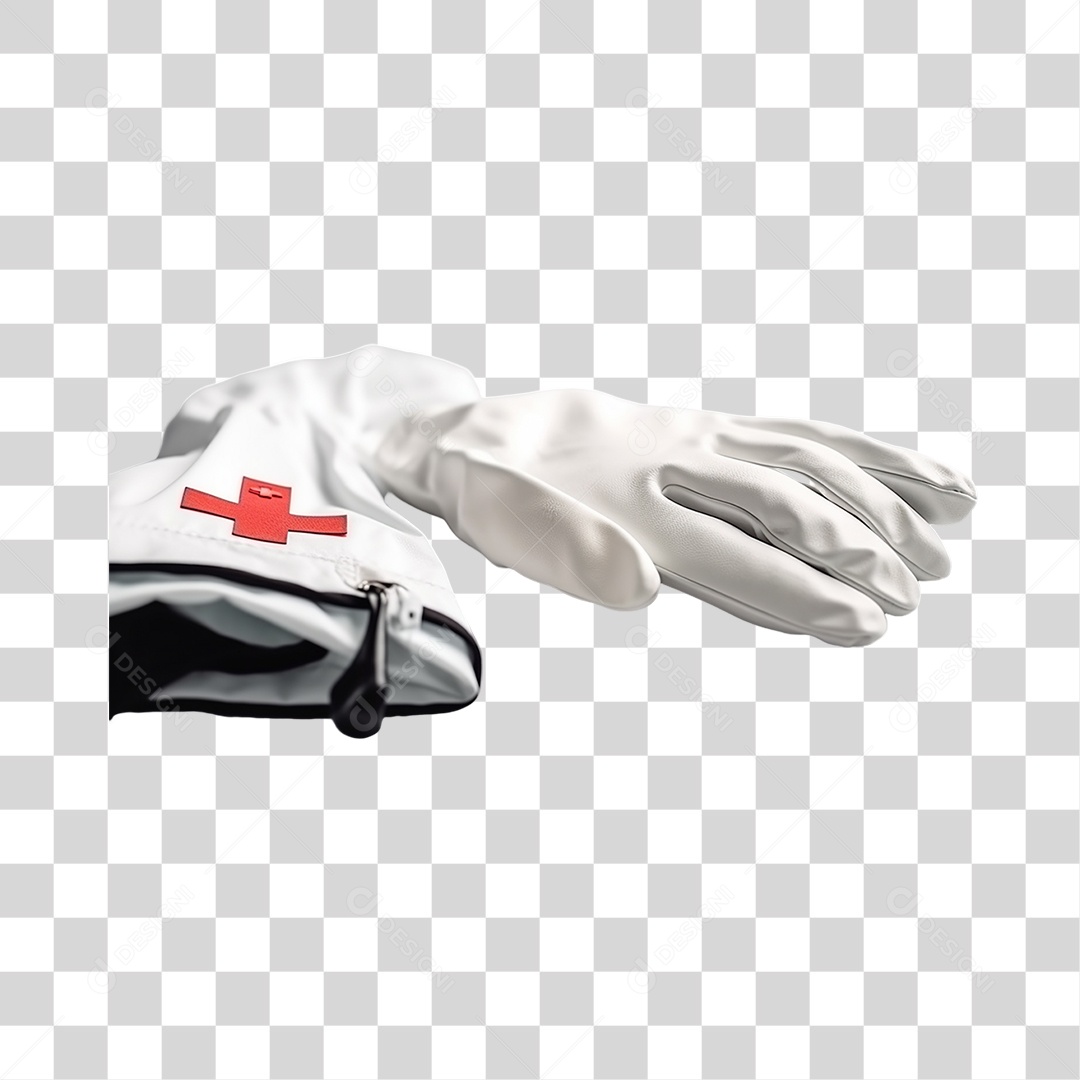 Luvas de Hospital PNG transparente