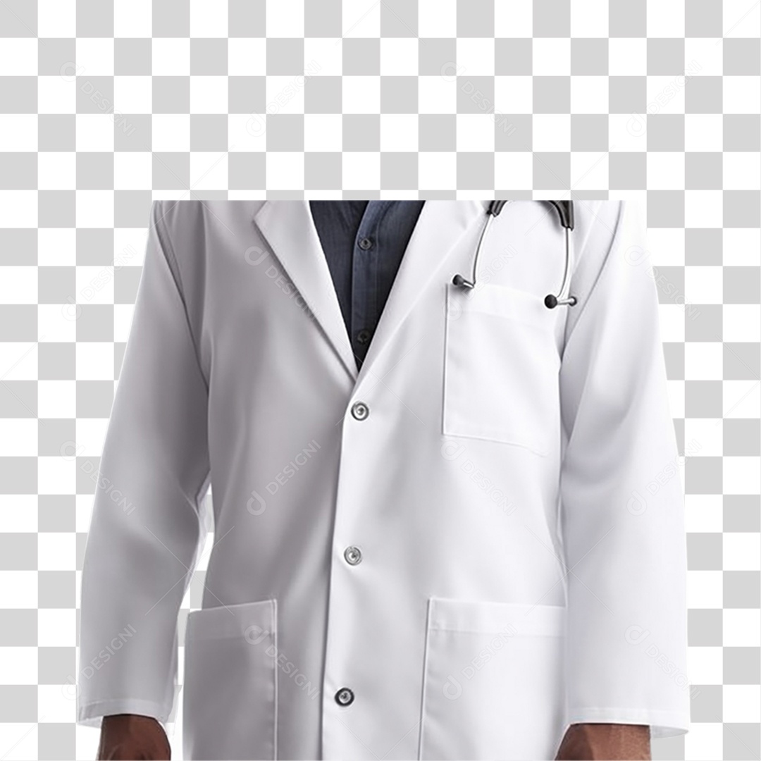 Jaleco de Medico PNG transparente