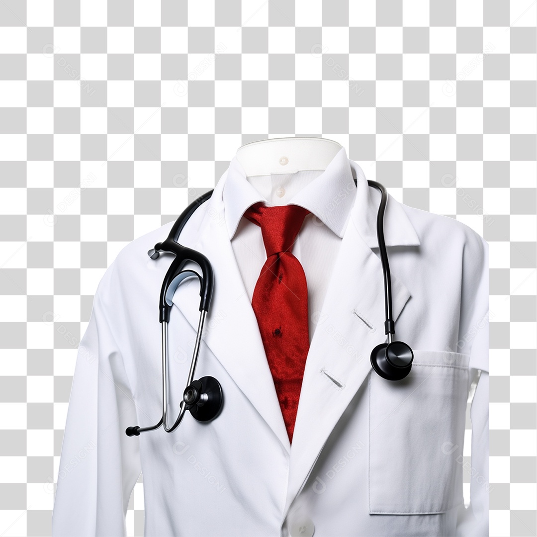 Jaleco de Medico PNG transparente