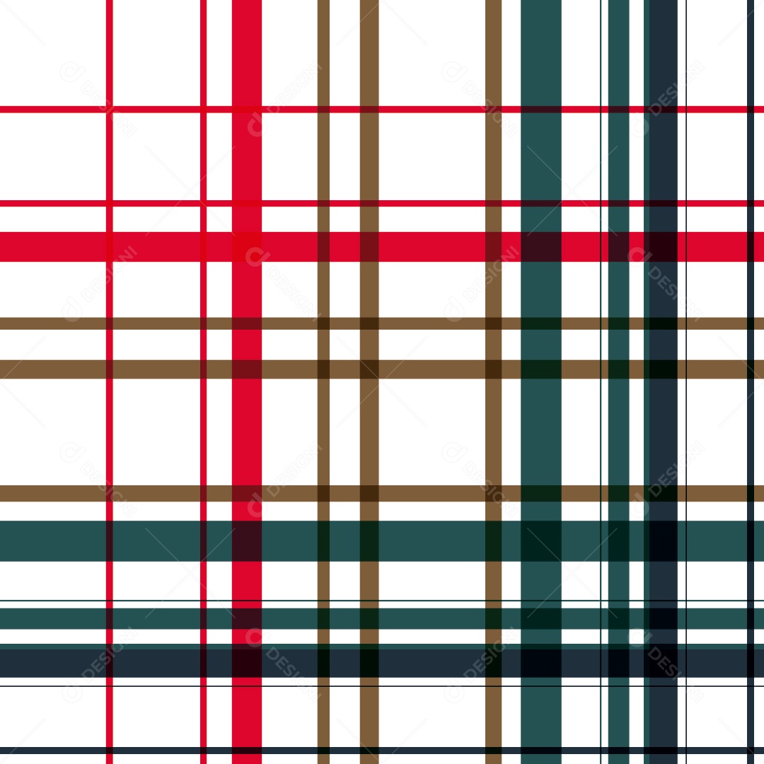 Linhas Xadrez Textura Vetorial Coloridas Vetor EPS