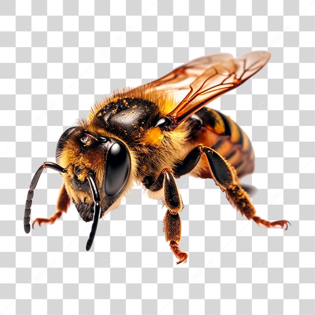 Abelha PNG Transparente
