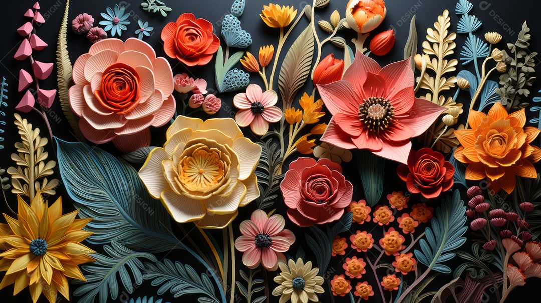 Bordado mexicano IA generativa.