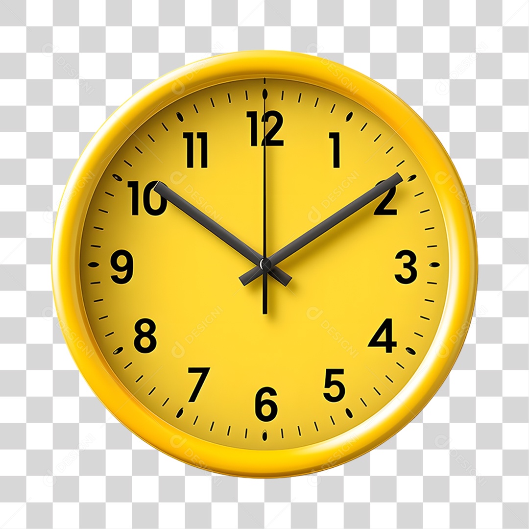 Relógio de Parede PNG Transparente