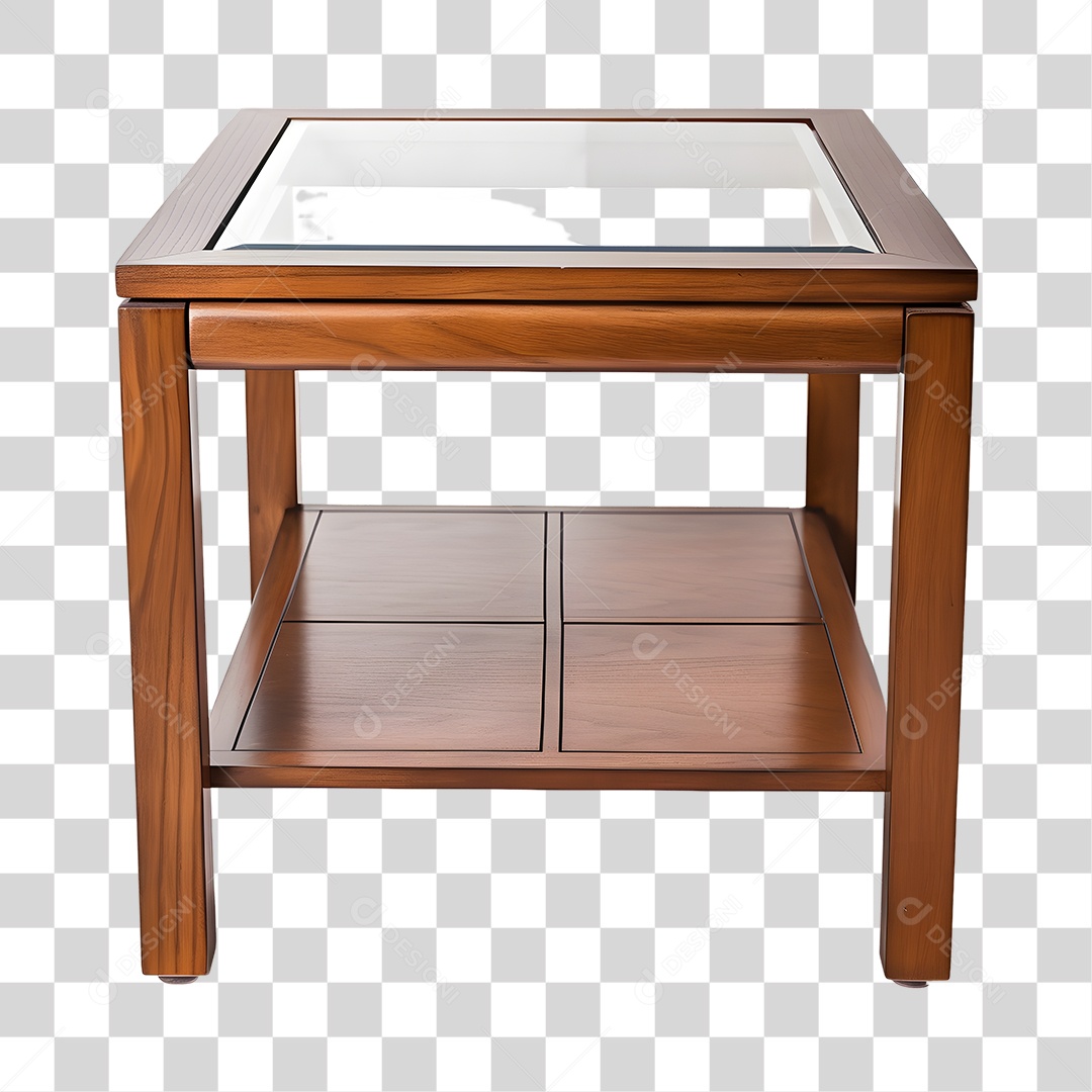 Mesa de Madeira PNG Transparente