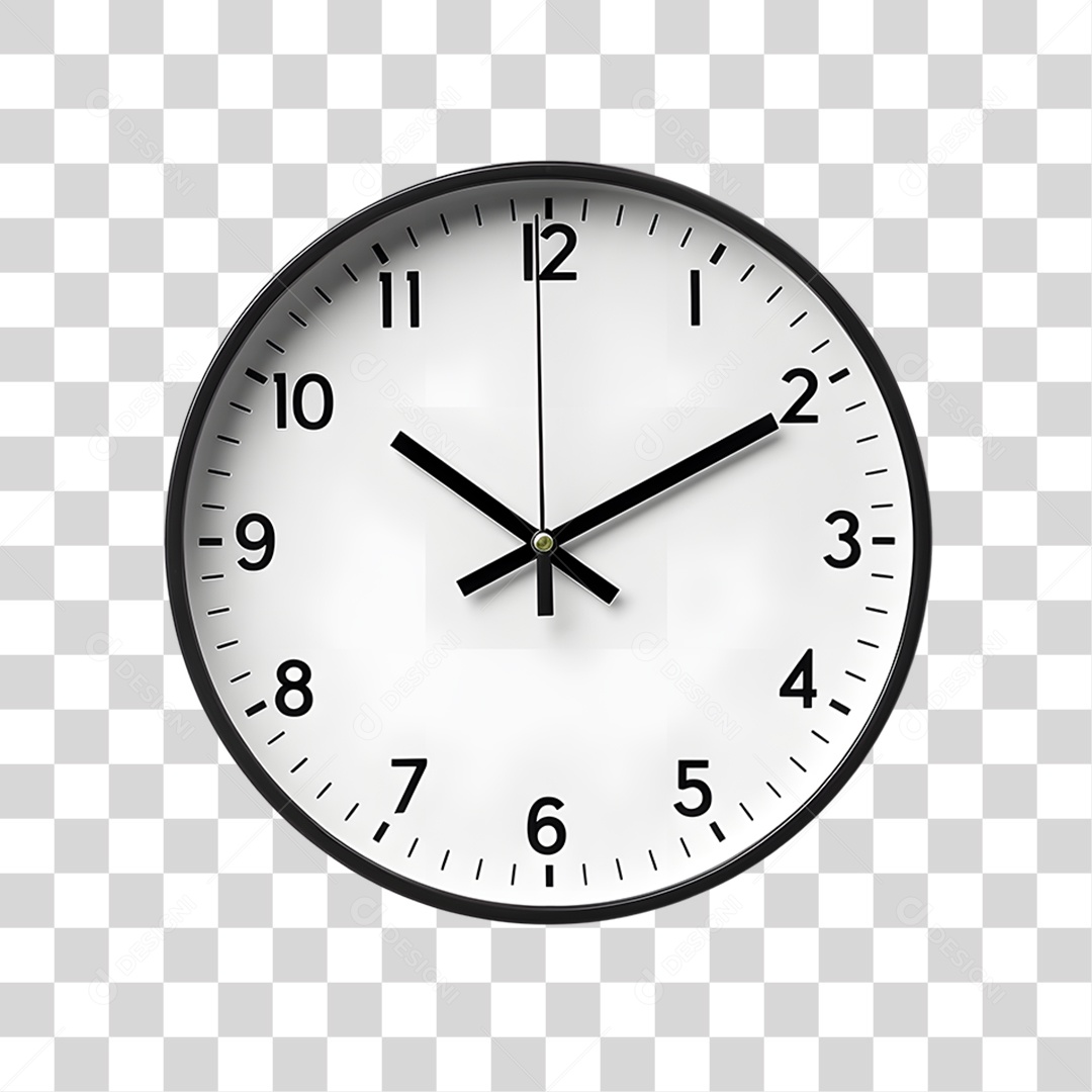 Relógio de Parede PNG Transparente