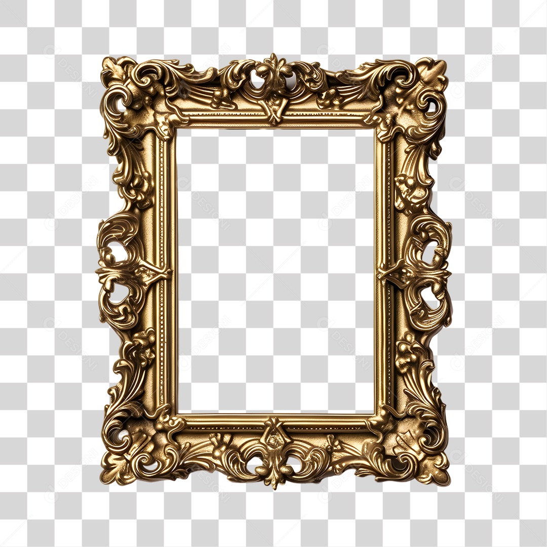 Quadro de Molduras PNG Transparente