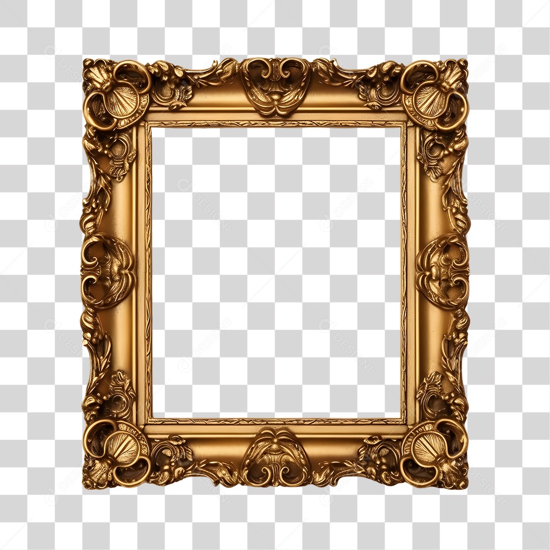 Quadro de Molduras PNG Transparente