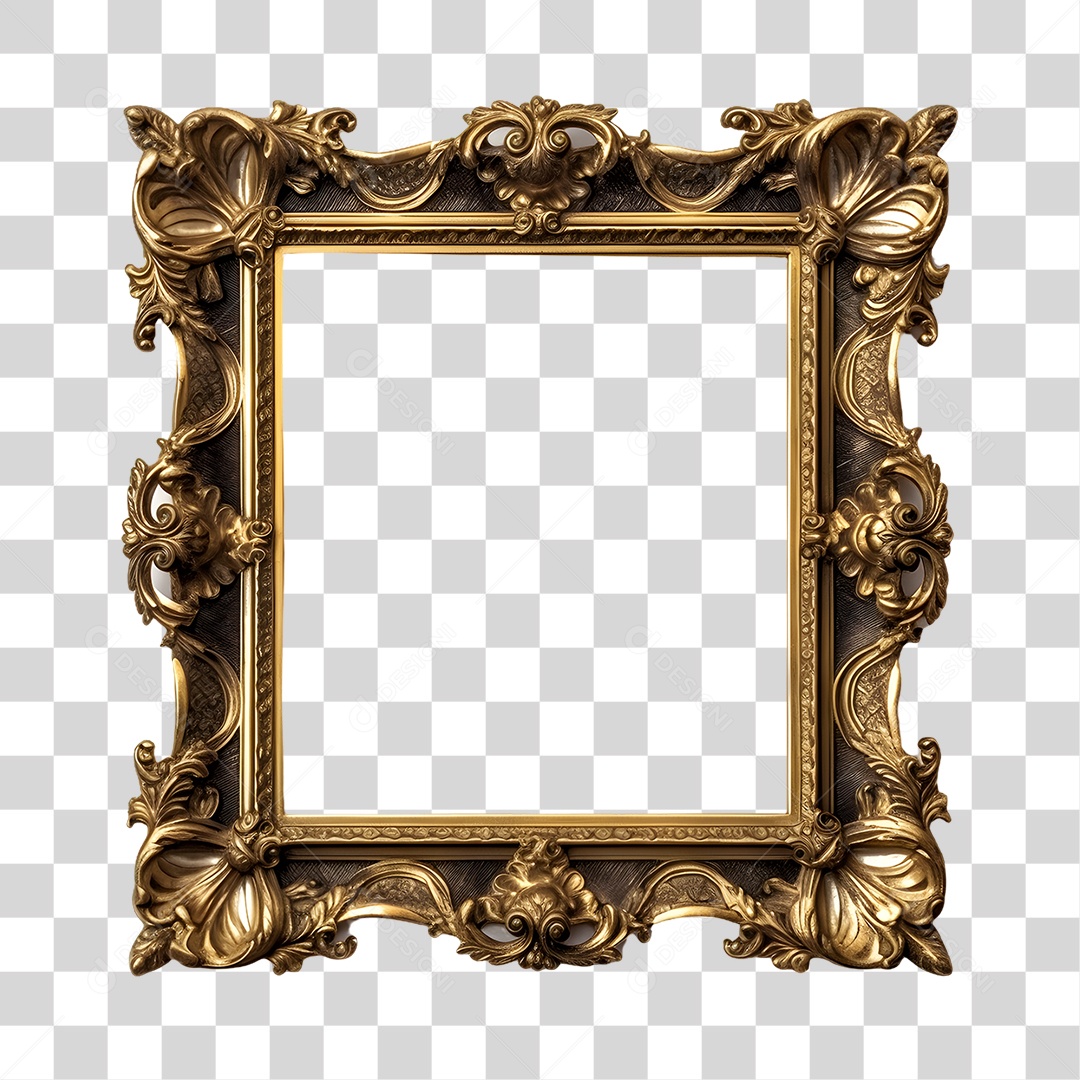 Quadro de Molduras PNG Transparente