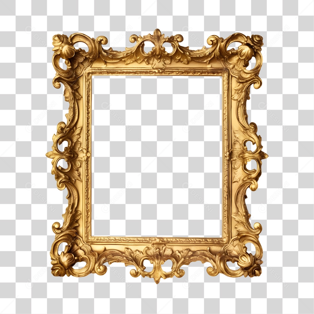 Quadro de Molduras PNG Transparente