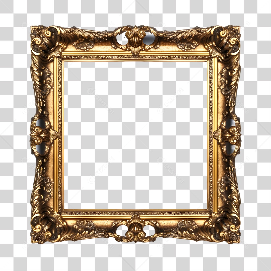 Quadro de Molduras PNG Transparente