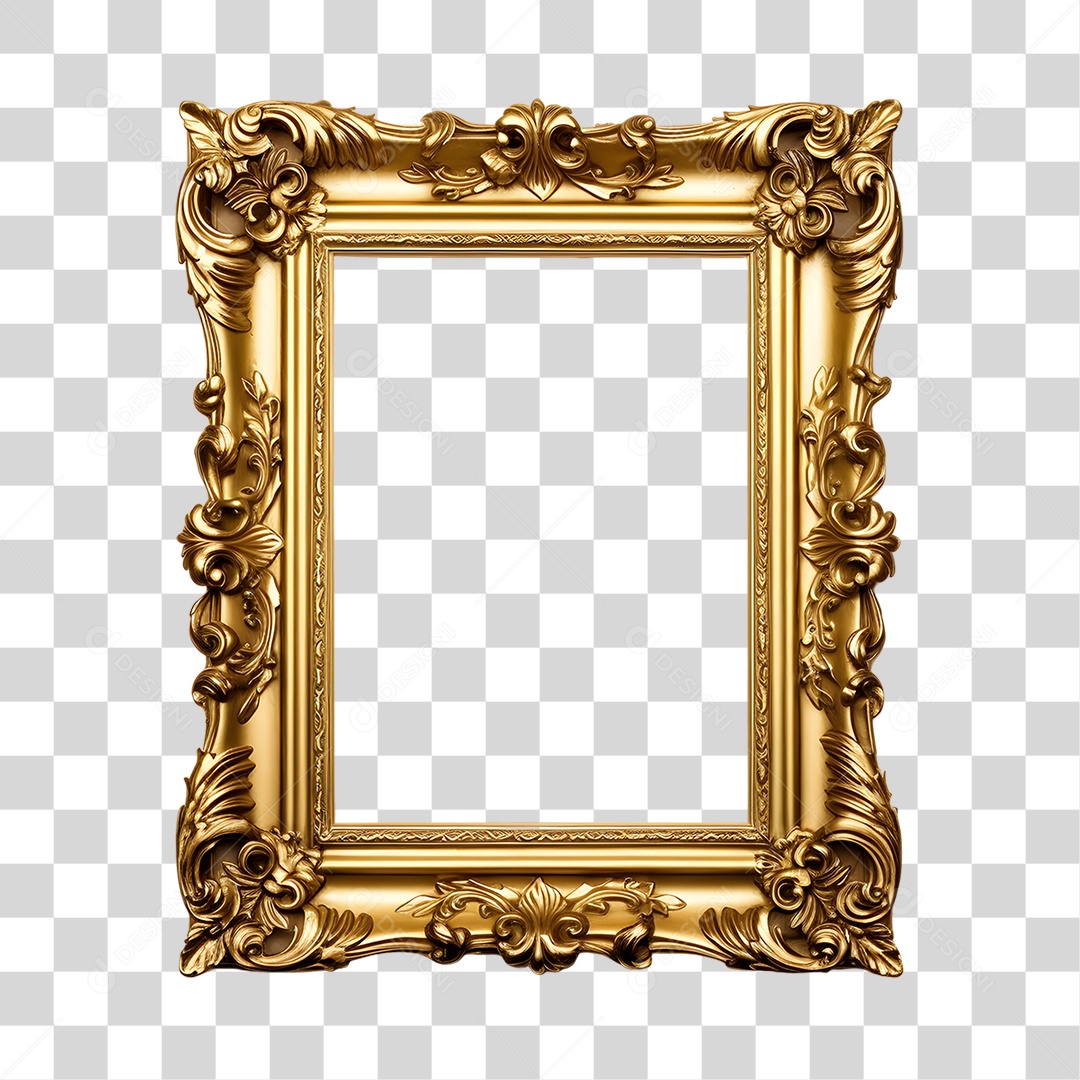 Quadro de Molduras PNG Transparente