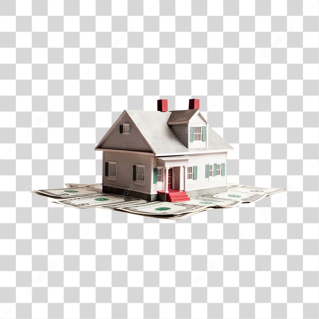 Imobiliária Casa em Miniatura PNG Transparente