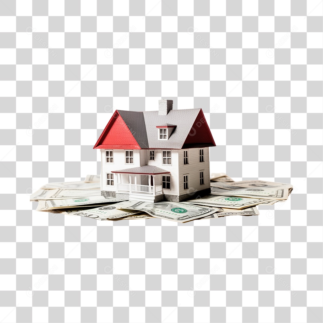 Imobiliária Casa em Miniatura PNG Transparente
