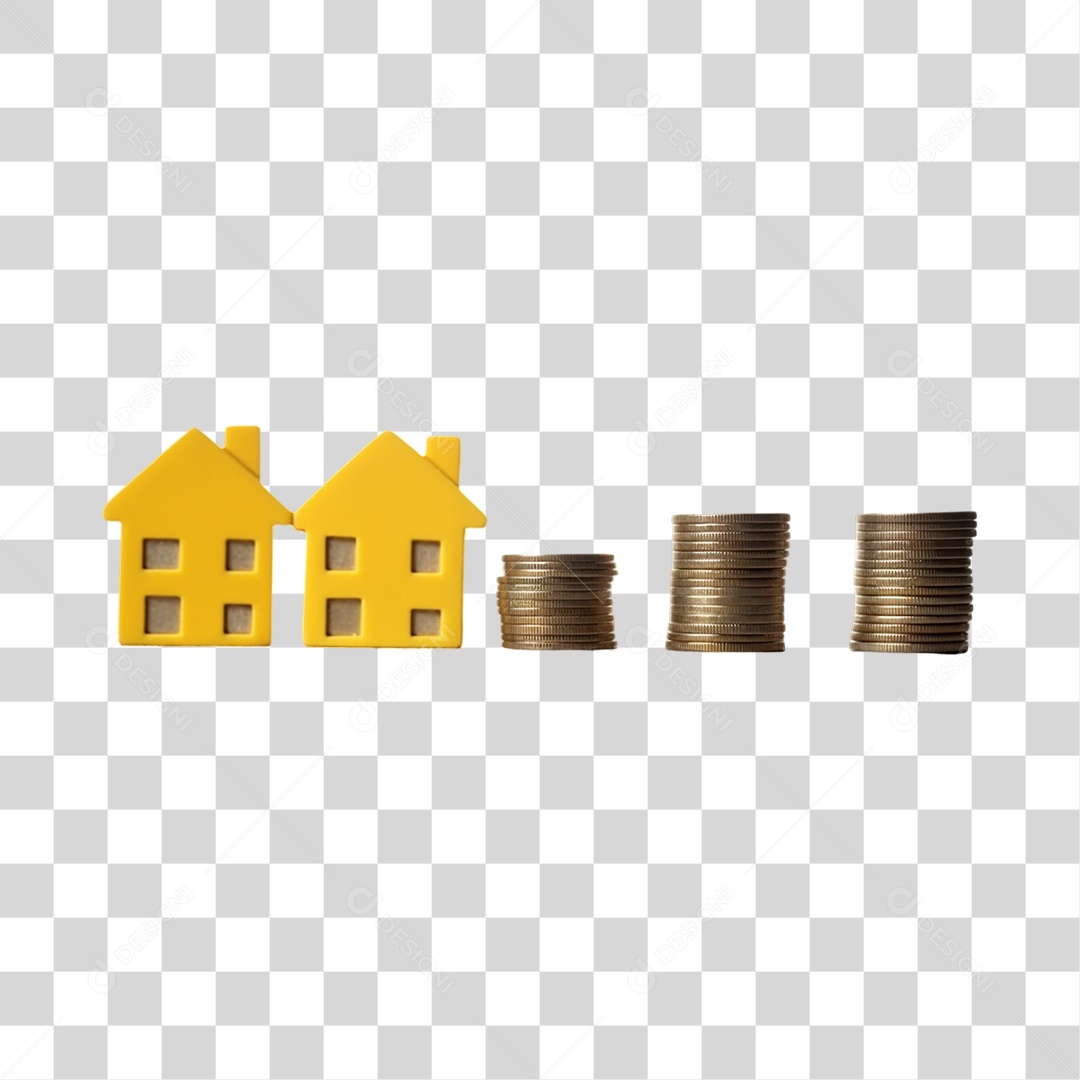 Imobiliária Casa em Miniatura PNG Transparente