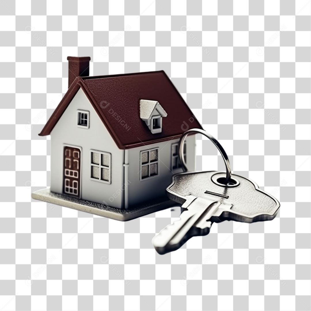 Imobiliária Casa em Miniatura PNG Transparente