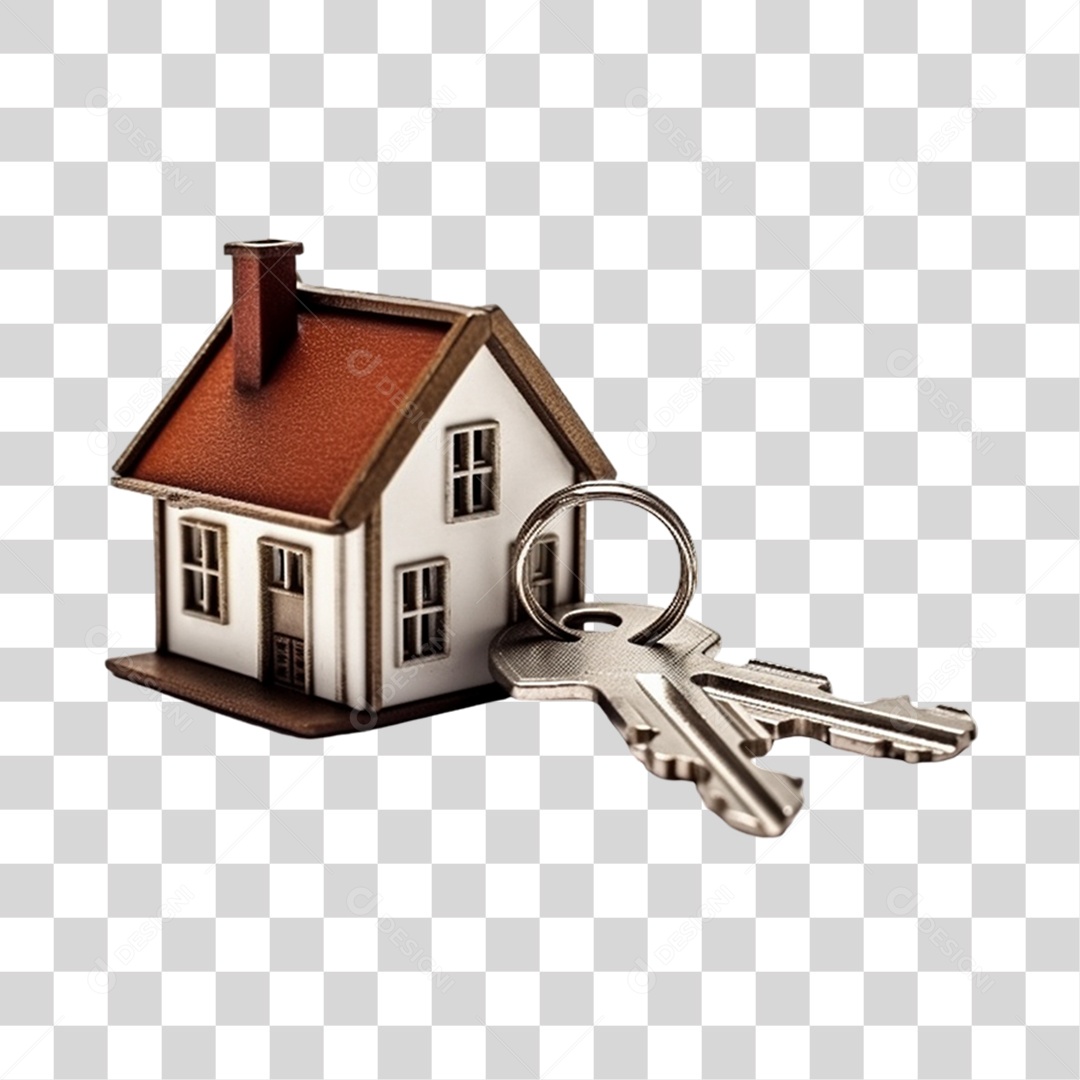 Imobiliária Casa em Miniatura PNG Transparente