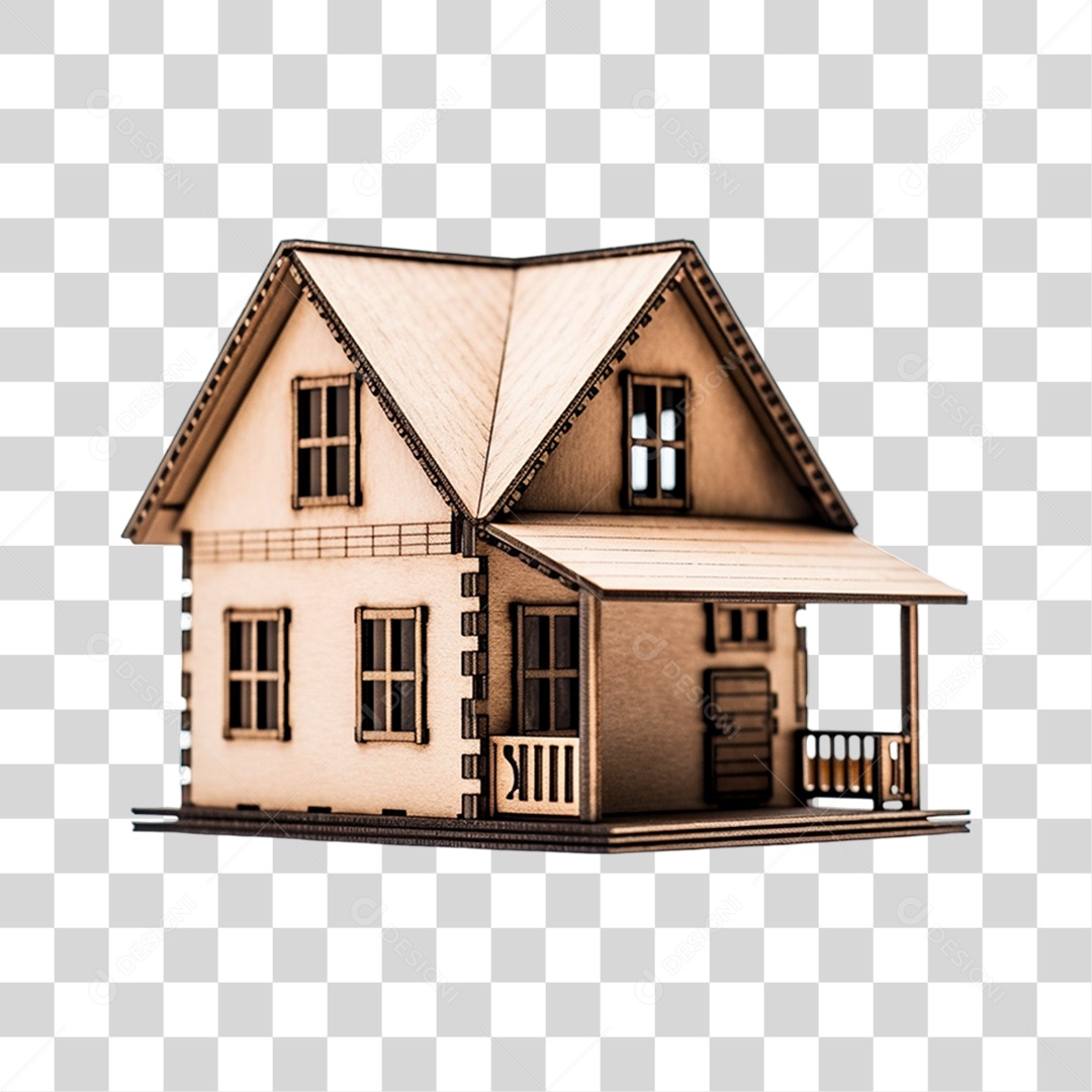 Imobiliária Casa em Miniatura PNG Transparente