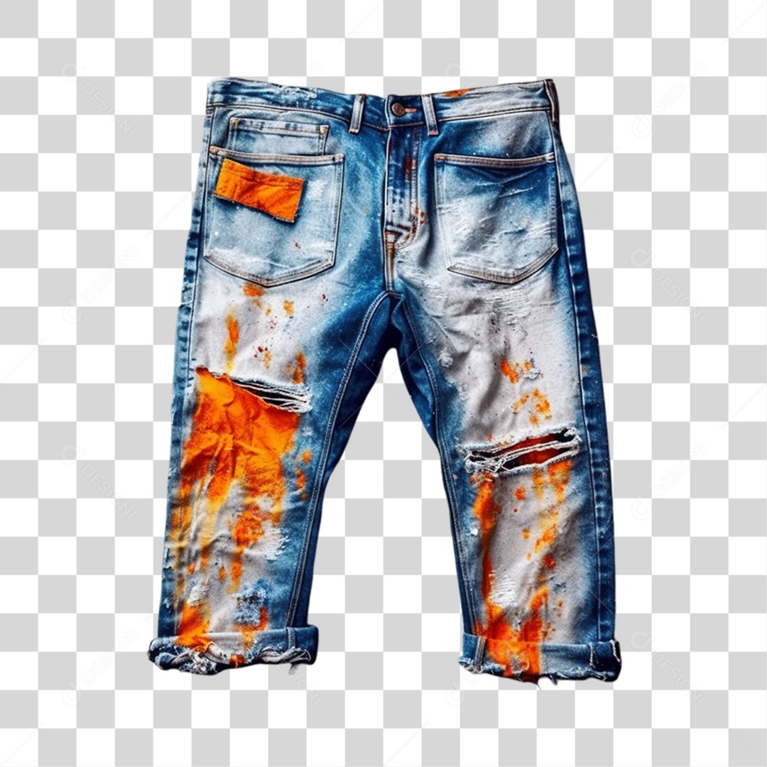 Roupa Suja de Tinta PNG Transparente