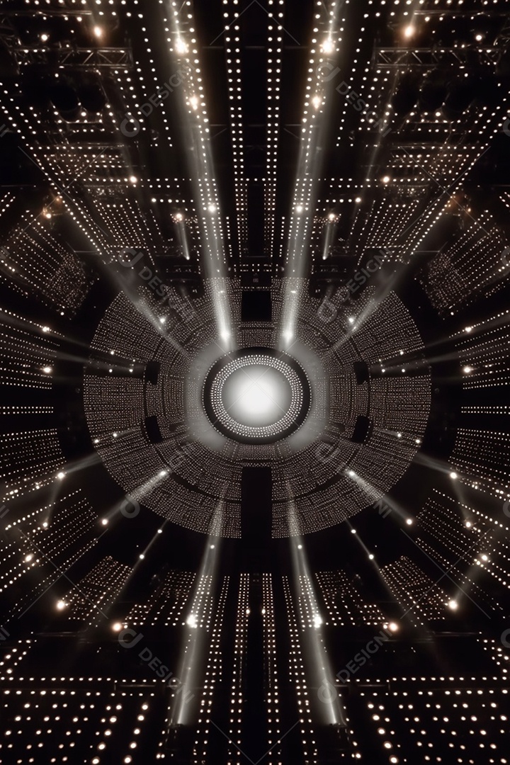 Fundo palco para Cenário futurístico