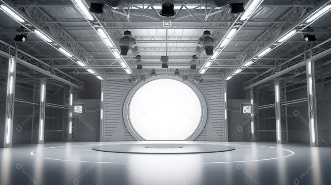 Fundo para Cenário Realista futurístico