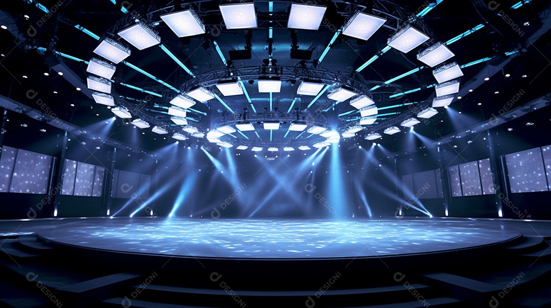 Fundo para Cenário Realista futurístico