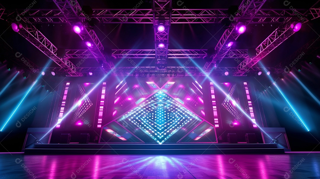 Fundo para Cenário Realista futurístico