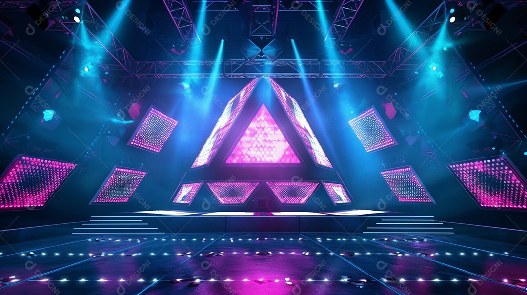 Fundo para Cenário Realista futurístico