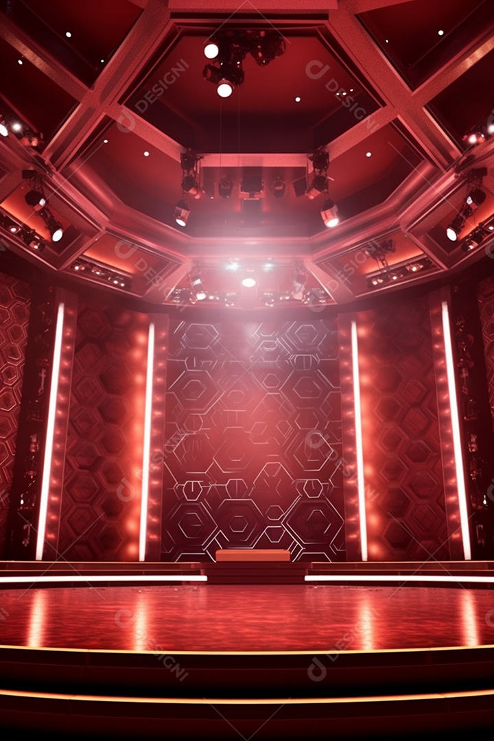 Fundo para Cenário Realista futurístico