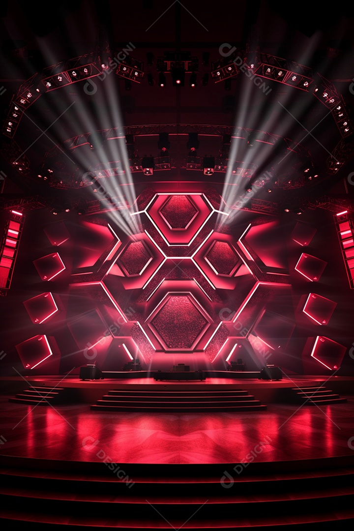 Fundo para Cenário vermelho