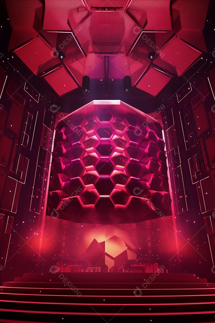 Fundo para Cenário vermelho