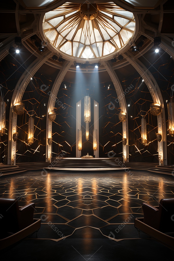 Fundo para cenário futurístico iluminado