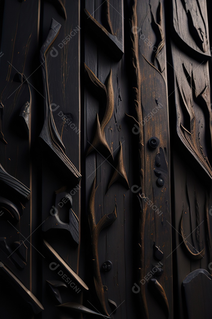 Velho madeira fundo hiperrealismo photorea