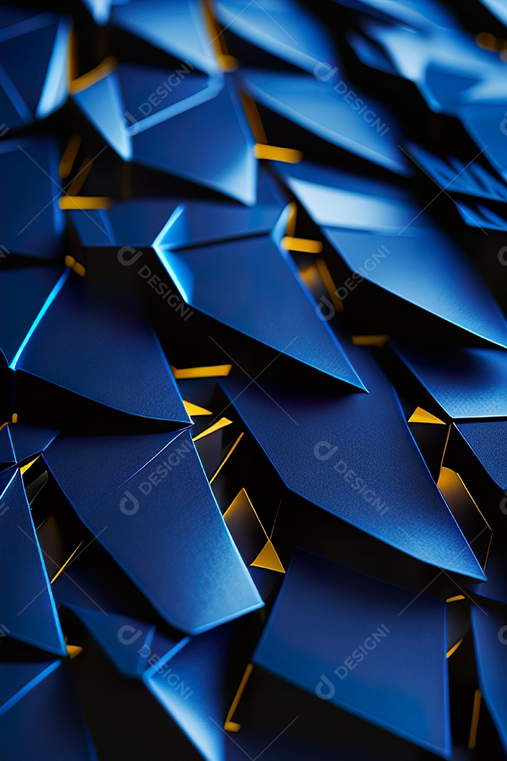 Padrão de carbono com azul