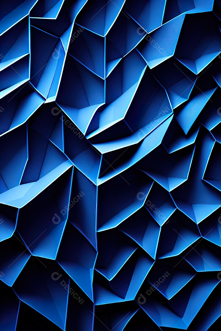 Padrão de carbono com azul