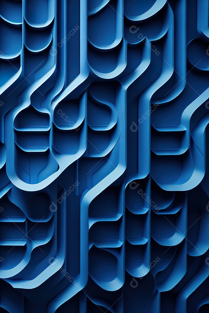 Padrão de carbono com azul